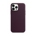 iPhone 13 Pro Max Leather Case with MagSafe - Dark Cherry_1