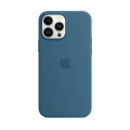 iPhone 13 Pro Max Silicone Case with MagSafe – Blue Jay_1