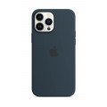 iPhone 13 Pro Max Silicone Case with MagSafe – Abyss Blue_1