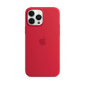 iPhone 13 Pro Max Silicone Case with MagSafe – RED_1