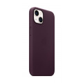 iPhone 13 Leather Case with MagSafe - Dark Cherry_2
