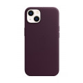 iPhone 13 Leather Case with MagSafe - Dark Cherry_1
