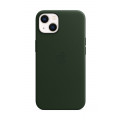iPhone 13 Leather Case with MagSafe - Sequoia Green_1