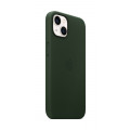 iPhone 13 Leather Case with MagSafe - Sequoia Green_2