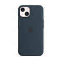 iPhone 13 Silicone Case with MagSafe – Abyss Blue_1