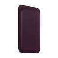 iPhone Leather Wallet with MagSafe - Dark Cherry_2