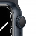 Apple Watch Series 7 GPS, 41mm Midnight Aluminium Case with Midnight Sport Band - Regular_3