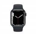 Apple Watch Series 7 GPS, 41mm Midnight Aluminium Case with Midnight Sport Band - Regular_2