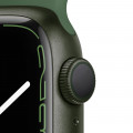 Apple Watch Series 7 GPS, 41mm Green Aluminium Case with Clover Sport Band - Regular_3