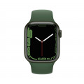 Apple Watch Series 7 GPS, 41mm Green Aluminium Case with Clover Sport Band - Regular_2
