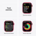 Apple Watch Series 7 GPS, 41mm RED Aluminium Case with RED Sport Band - Regular_6
