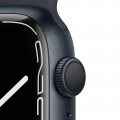 Apple Watch Series 7 GPS, 45mm Midnight Aluminium Case with Midnight Sport Band - Regular_3