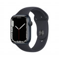 Apple Watch Series 7 GPS, 45mm Midnight Aluminium Case with Midnight Sport Band - Regular_1