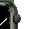 Apple Watch Series 7 GPS, 45mm Green Aluminium Case with Clover Sport Band - Regular_3