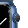 Apple Watch Series 7 GPS, 45mm Blue Aluminium Case with Abyss Blue Sport Band - Regular_3