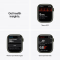 Apple Watch Series 7 GPS + Cellular, 41mm Green Aluminium Case with Clover Sport Band - Regular_5