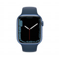 Apple Watch Series 7 GPS + Cellular, 45mm Blue Aluminium Case with Abyss Blue Sport Band - Regular_2