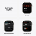 Apple Watch Series 7 GPS + Cellular, 41mm Graphite Stainless Steel Case with Graphite Milanese Loop_4