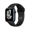 Apple Watch Nike Series 7 GPS, 41mm Midnight Aluminium Case with Anthracite/Black Nike Sport Band - Regular_1