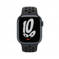 Apple Watch Nike Series 7 GPS + Cellular, 41mm Midnight Aluminium Case with Anthracite/Black Nike Sport Band - Regular_2