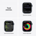 Apple Watch Nike Series 7 GPS + Cellular, 41mm Midnight Aluminium Case with Anthracite/Black Nike Sport Band - Regular_6