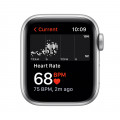 Apple Watch SE GPS, 40mm Silver Aluminium Case with Abyss Blue Sport Band - Regular_4