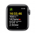 Apple Watch SE GPS, 40mm Space Grey Aluminium Case with Midnight Sport Band - Regular_3