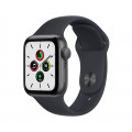 Apple Watch SE GPS, 40mm Space Grey Aluminium Case with Midnight Sport Band - Regular_1