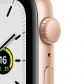 Apple Watch SE GPS, 44mm Gold Aluminium Case with Starlight Sport Band - Regular_2