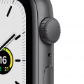 Apple Watch SE GPS, 44mm Space Grey Aluminium Case with Midnight Sport Band - Regular_2