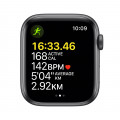 Apple Watch SE GPS, 44mm Space Grey Aluminium Case with Midnight Sport Band - Regular_3