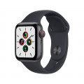 Apple Watch SE GPS + Cellular, 40mm Space Grey Aluminium Case with Midnight Sport Band - Regular_1