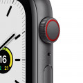 Apple Watch SE GPS + Cellular, 44mm Space Grey Aluminium Case with Midnight Sport Band - Regular_2