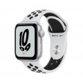 Apple Watch Nike SE GPS, 40mm Silver Aluminium Case with Pure Platinum/Black Nike Sport Band - Regular_1