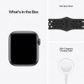 Apple Watch Nike SE GPS, 40mm Space Grey Aluminium Case with Anthracite/Black Nike Sport Band - Regular_8