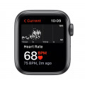 Apple Watch Nike SE GPS, 40mm Space Grey Aluminium Case with Anthracite/Black Nike Sport Band - Regular_4