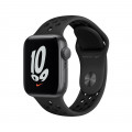 Apple Watch Nike SE GPS, 40mm Space Grey Aluminium Case with Anthracite/Black Nike Sport Band - Regular_1