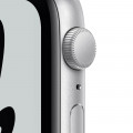 Apple Watch Nike SE GPS, 44mm Silver Aluminium Case with Pure Platinum/Black Nike Sport Band - Regular_2