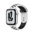 Apple Watch Nike SE GPS, 44mm Silver Aluminium Case with Pure Platinum/Black Nike Sport Band - Regular_1