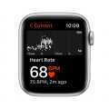 Apple Watch Nike SE GPS, 44mm Silver Aluminium Case with Pure Platinum/Black Nike Sport Band - Regular_4