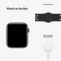 Apple Watch Nike SE GPS, 44mm Space Grey Aluminium Case with Anthracite/Black Nike Sport Band - Regular_8