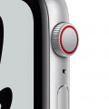 Apple Watch Nike SE GPS + Cellular, 44mm Silver Aluminium Case with Pure Platinum/Black Nike Sport Band - Regular_2