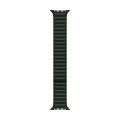 41mm / 40mm / 38mm Sequoia Green Leather Link - S/M_1