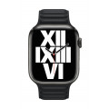 45mm / 44mm /42mm Midnight Leather Link - M/L_3