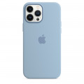 iPhone 13 Pro Max Silicone Case with MagSafe – Blue Fog_2