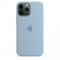 iPhone 13 Pro Max Silicone Case with MagSafe – Blue Fog_5