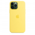 iPhone 13 Pro Max Silicone Case with MagSafe – Lemon Zest_5