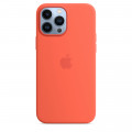iPhone 13 Pro Max Silicone Case with MagSafe – Nectarine_4