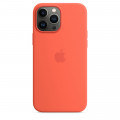 iPhone 13 Pro Max Silicone Case with MagSafe – Nectarine_1