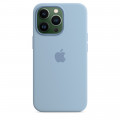 iPhone 13 Pro Silicone Case with MagSafe – Blue Fog_5